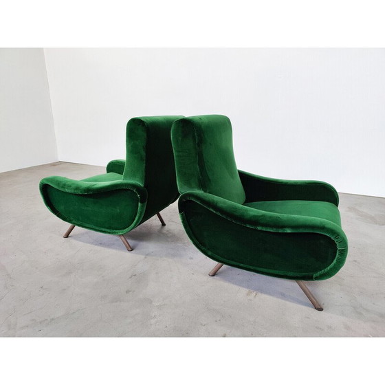 Image 1 of Coppia di poltrone Zanuso di metà secolo per Arflex, anni '50