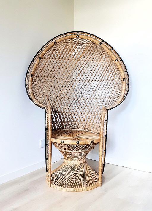 Peacock chair / Chair " Emanuelle "