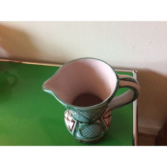 Image 1 of Vintage pitcher vase by Robert Picault, 1960