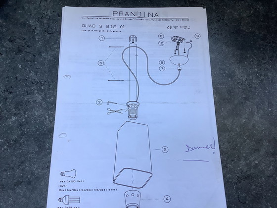 Image 1 of Lampe suspendue Prandina