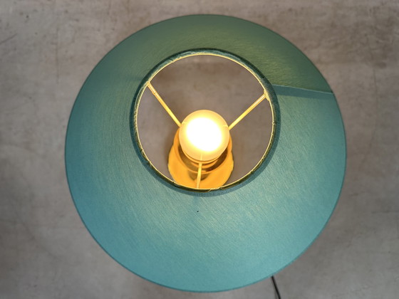 Image 1 of Vintage Hollywood Regency Table Lamp - Brass And Perspex