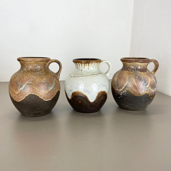Image 1 of Set of 3 vintage ceramic vases by Dümler and Breiden, Germany 1960s