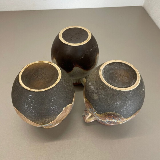 Image 1 of Set of 3 vintage ceramic vases by Dümler and Breiden, Germany 1960s