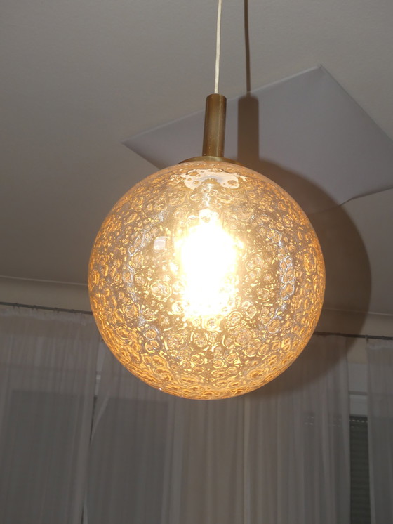 Image 1 of Ceiling light globe light gold inclusions UK1aeb