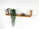 Mid-Century Teak Wall Shelf from Dyrlund