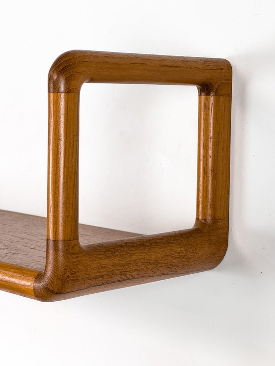 Image 1 of Mid-Century Teak Wall Shelf from Dyrlund