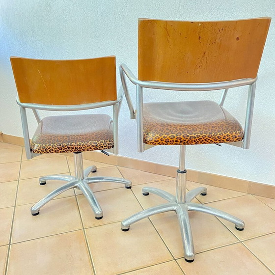 Image 1 of Pair of vintage adjustable armchairs, 1980