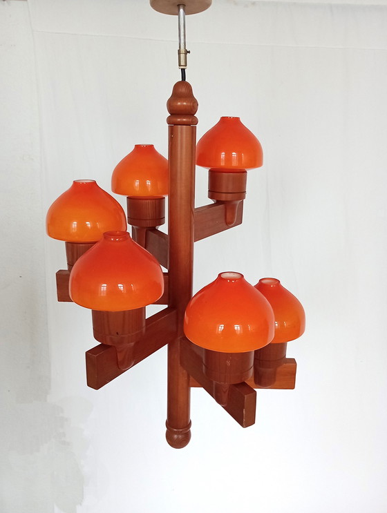 Image 1 of Aneta Swedish chandelier 1960