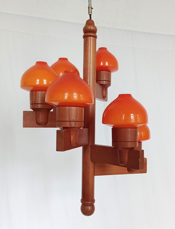 Image 1 of Aneta Swedish chandelier 1960