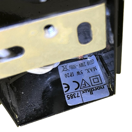 Image 1 of Lampada da parete minimalista e lampada da comodino Nordlux 7385, Germania anni '80.