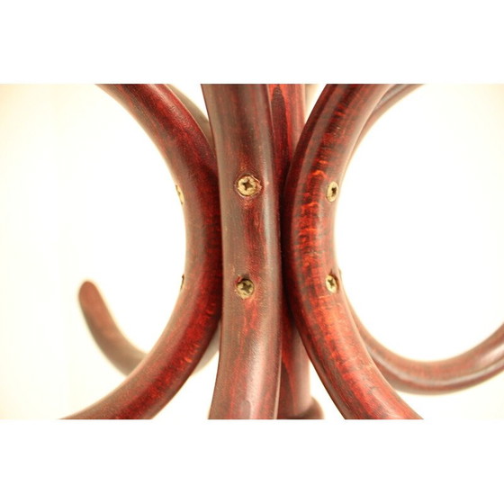 Image 1 of Vintage bentwood floor hanger for Ton, Czechoslovakia 1980