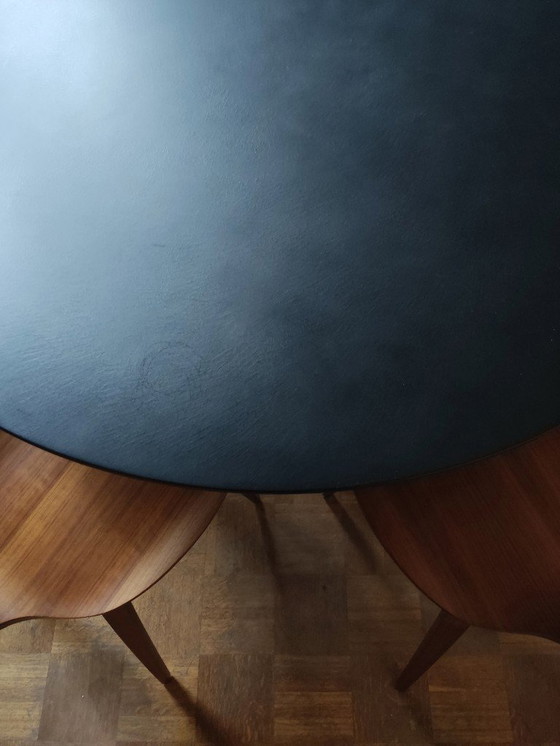 Image 1 of 1 X Table Clay 697 Desalto By Marc Krusin, Black D66 Concrete Black, Dm 140Cm