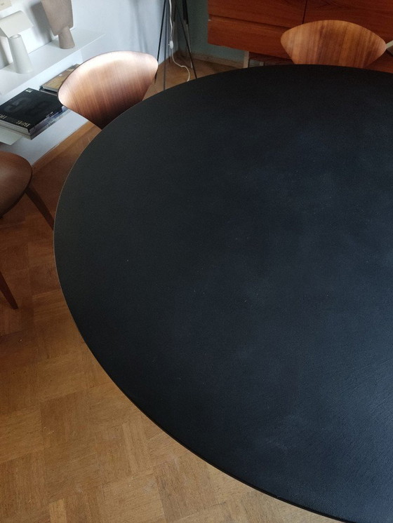 Image 1 of 1 X Table Clay 697 Desalto By Marc Krusin, Black D66 Concrete Black, Dm 140Cm