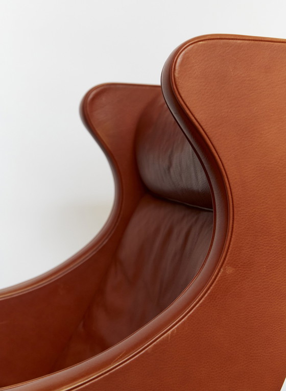 Image 1 of Sillón orejero modelo 2204 de Børge Mogensen para Fredericia, años 70