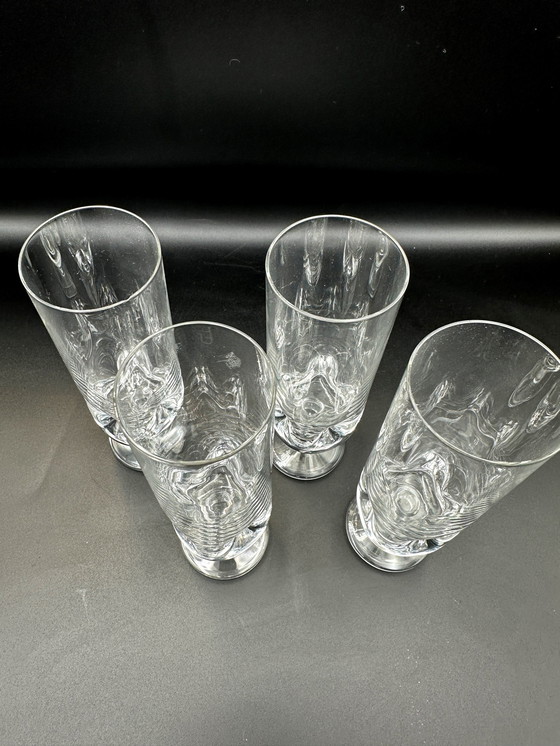 Image 1 of 4 bicchieri da birra Friedrich Kristall in cristallo al piombo