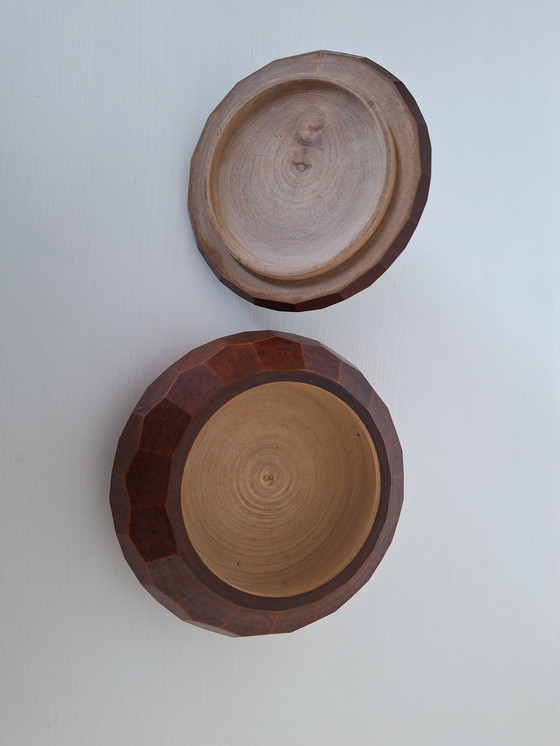 Image 1 of Round Wooden Box