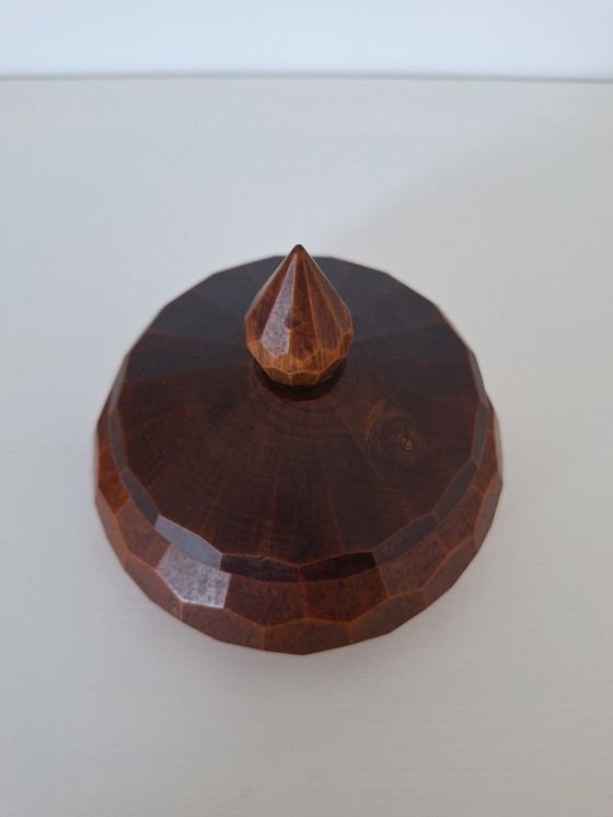 Image 1 of Round Wooden Box