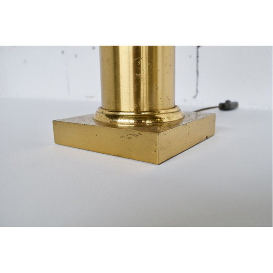 Image 1 of Pair of vintage gilt metal lamps by Maison Jansen, 1970