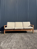 Vintage Juul Kristensen Design Sleeper Sofa Teak