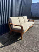 Vintage Juul Kristensen Design Sleeper Sofa Teak