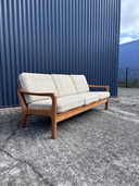 Vintage Juul Kristensen Design Sleeper Sofa Teak