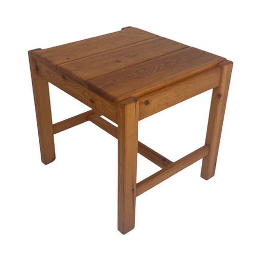 Gilbert Marklund - Furusnickarn - Suède - Bois de pin - Table d'appoint ou table basse / tabouret