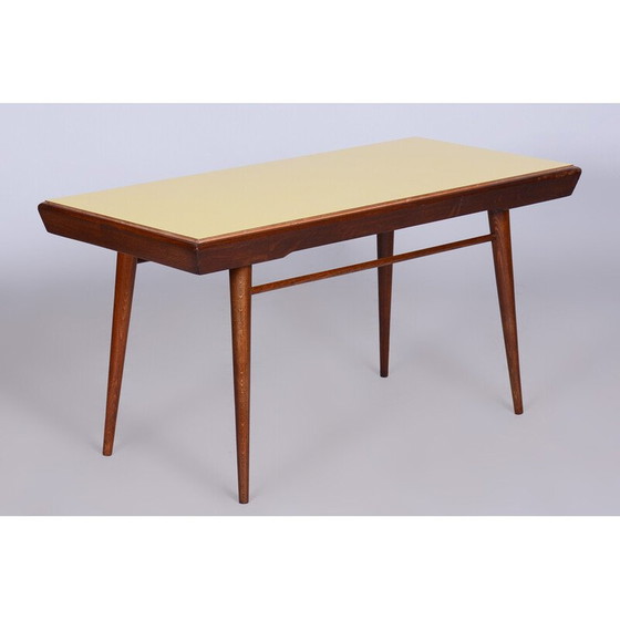 Image 1 of Mesa de centro de mediados de siglo con tablero giratorio, Chequia, década de 1950