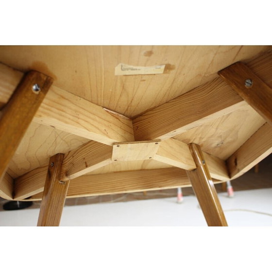 Image 1 of Vintage wooden coffee table, Czechoslovakia