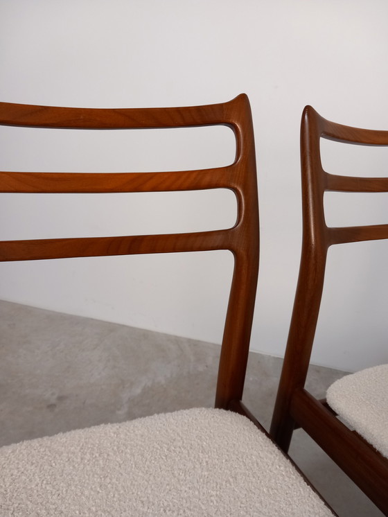 Image 1 of 2x Lübke Niels Otto Møller Dining Chairs