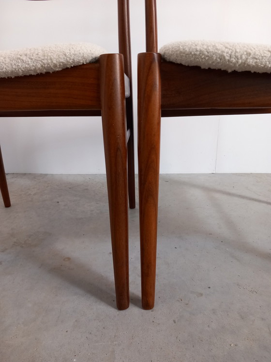 Image 1 of 2x Lübke Niels Otto Møller Dining Chairs