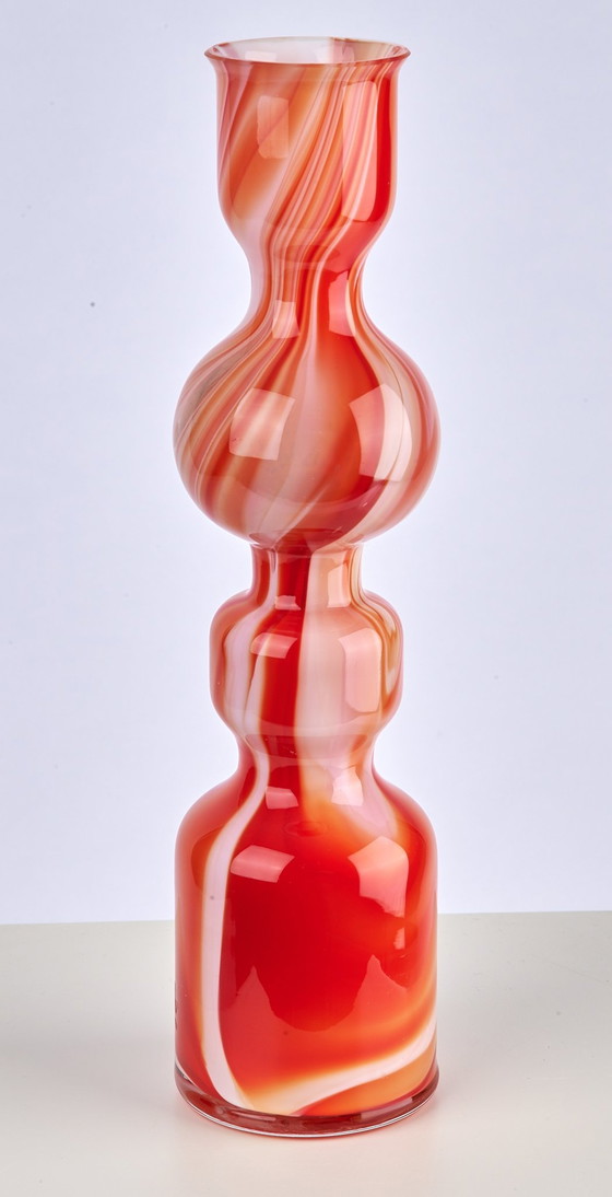 Image 1 of Vintage Carlo Moretti glass vase 70s