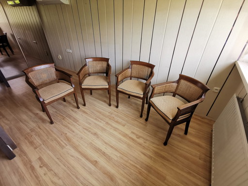 4x Bannink Schuitema Jugendstil chair