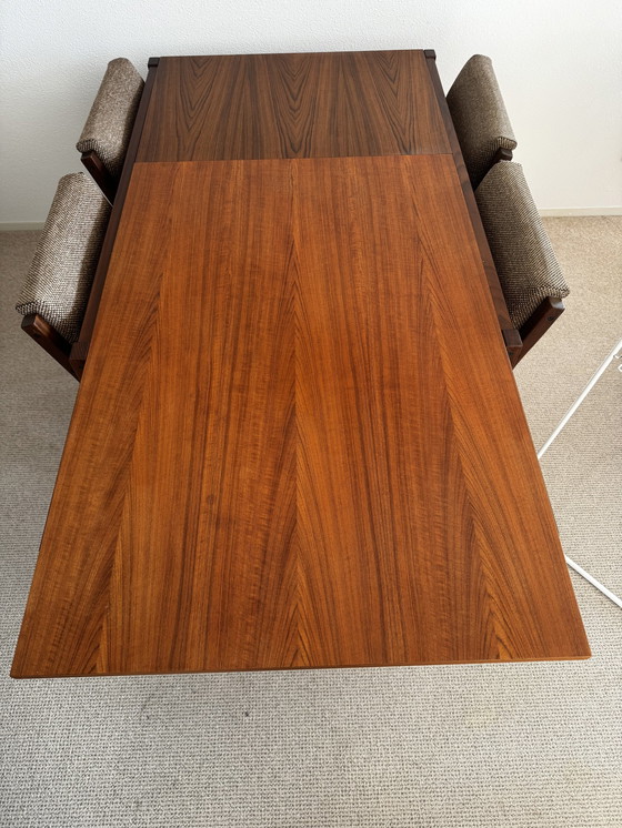 Image 1 of Extendable '60S Mcm Dining Table Cees Braakman For Pastoe