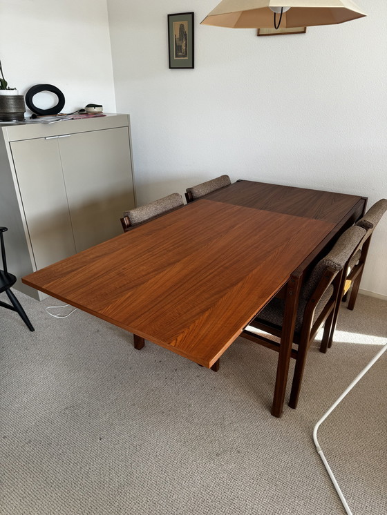 Image 1 of Extendable '60S Mcm Dining Table Cees Braakman For Pastoe