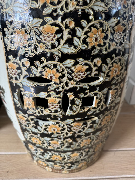 Image 1 of Sgabello in ceramica vintage