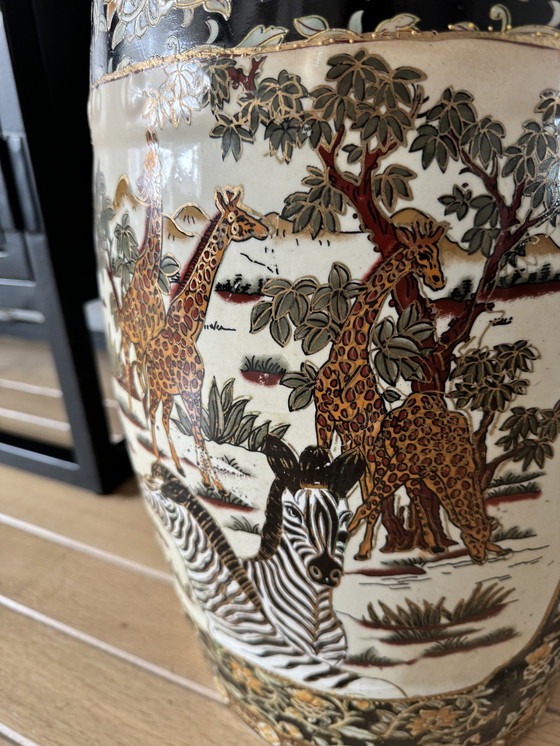 Image 1 of Sgabello in ceramica vintage