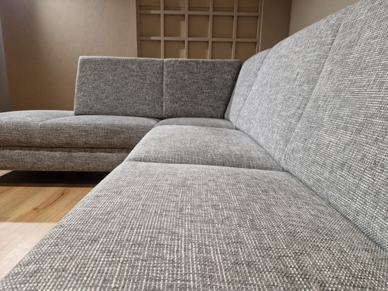 Image 1 of Ewald Schillig Corner Sofa Grey Fabric Design