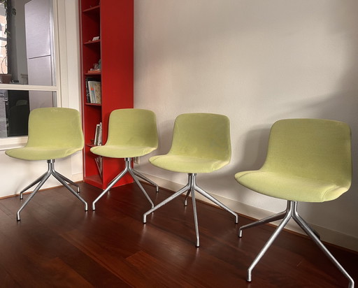 4 X Hay AAC 11 Swivel Chairs