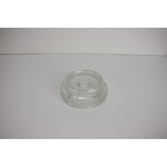 Image 1 of Vintage glass ashtray, Czechoslovakia 1970