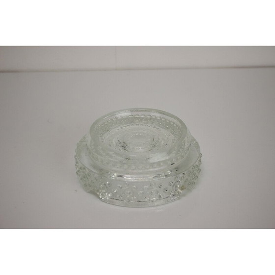 Image 1 of Vintage glass ashtray, Czechoslovakia 1970