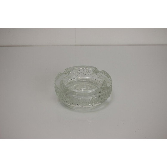 Image 1 of Vintage glass ashtray, Czechoslovakia 1970