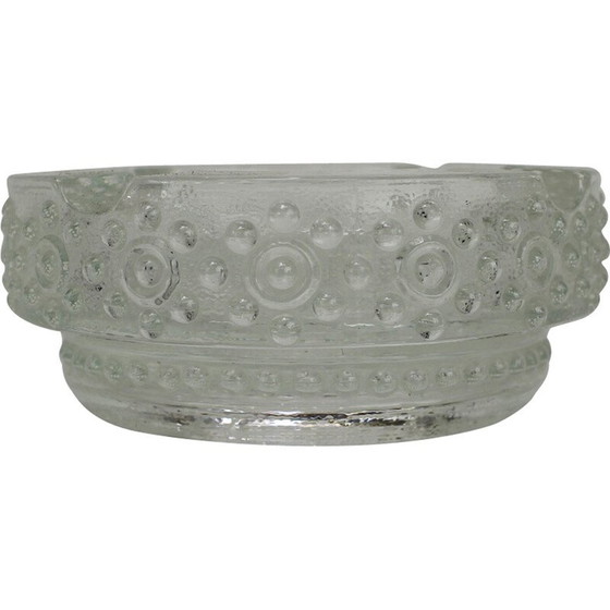 Image 1 of Vintage glass ashtray, Czechoslovakia 1970