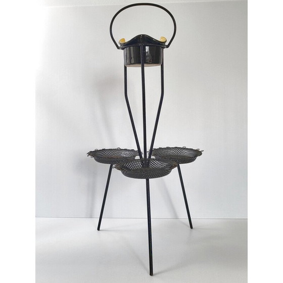 Image 1 of Vintage ceramic tripod ashtray, 1950