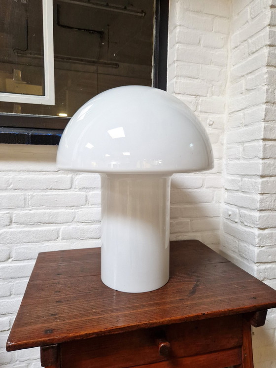 Image 1 of Peill & Putzler 'Lido' Glass Space Age Mushroom Lamp