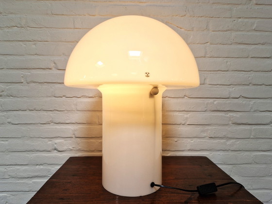 Image 1 of Peill & Putzler 'Lido' Glass Space Age Mushroom Lamp