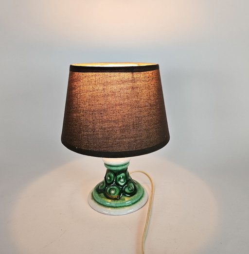 Strehla keramik - RDA - céramique - lampe de table - 60's