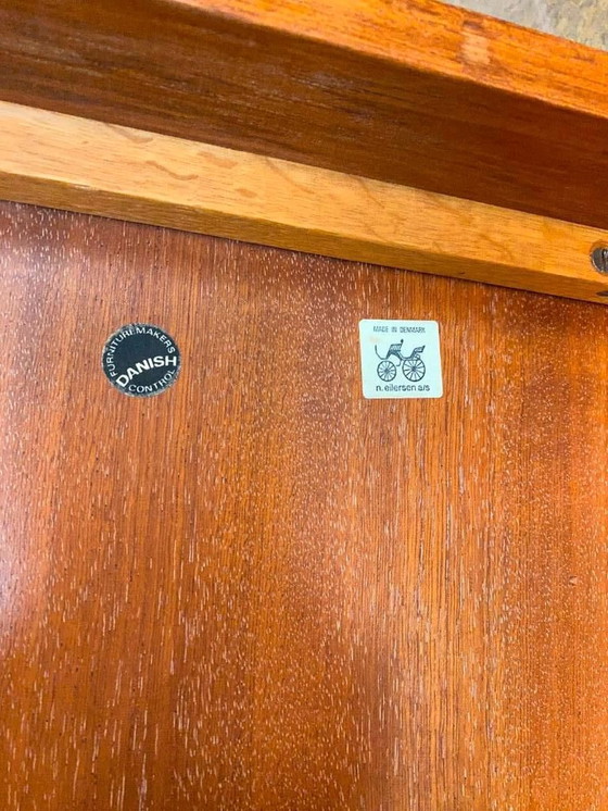 Image 1 of Niels Eilersen Table basse teck Coffee table vintage midcentury