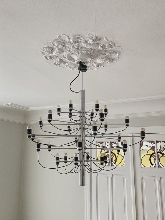 Image 1 of Vintage Flos 2097/30 Gino Sarfatti chandelier