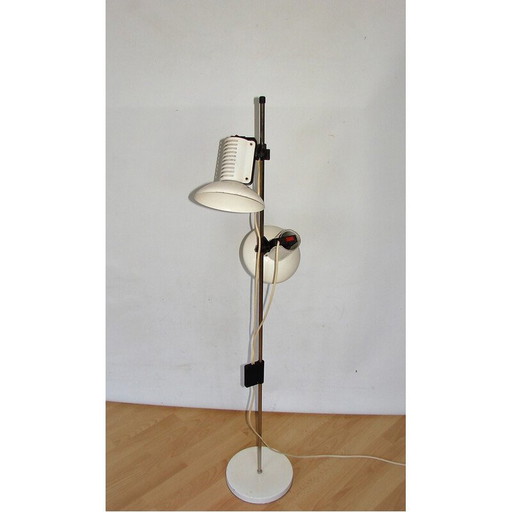 Vintage metal floor lamp by  Polam Wilkasy Pniewski and Rudkiewicz, 1970