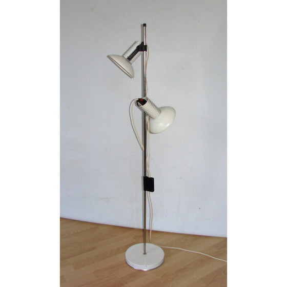 Image 1 of Lampada da terra vintage in metallo di Polam Wilkasy Pniewski e Rudkiewicz, 1970